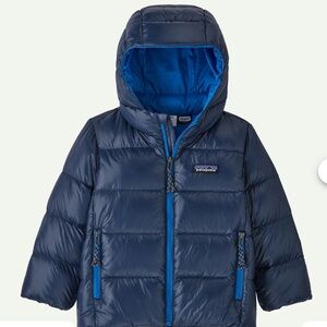 Patagonia Navy Blue Hi-Loft Down Jacket 4T